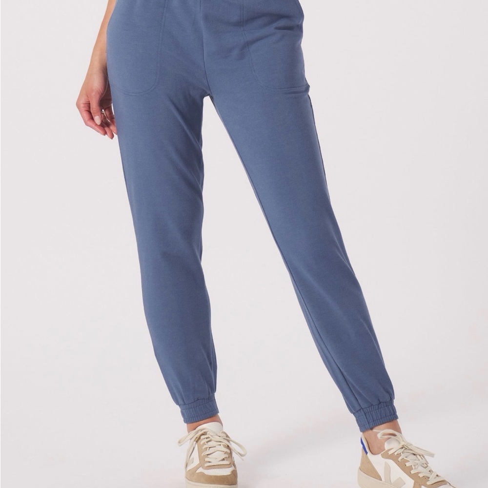 GLYDER Vintage Oversized Jogger: Washed Blue Sz XL‎